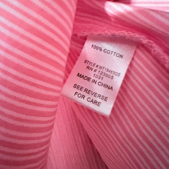 Heart Hips Pink Off-Shoulder Ruffle Blouse - Picture 5 of 11